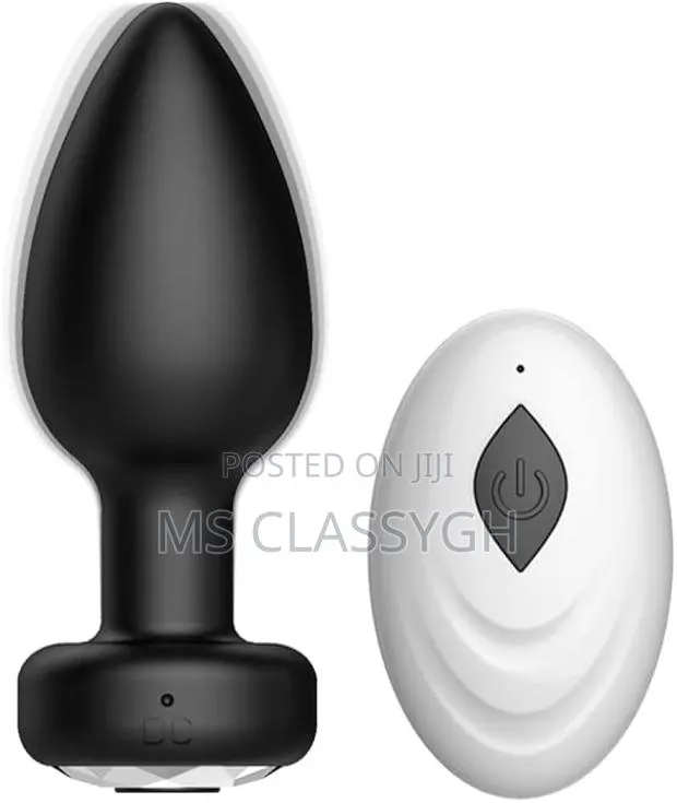 Wireless Remote Anal Plug Vibration Silicone Anal Plug · Photo 1