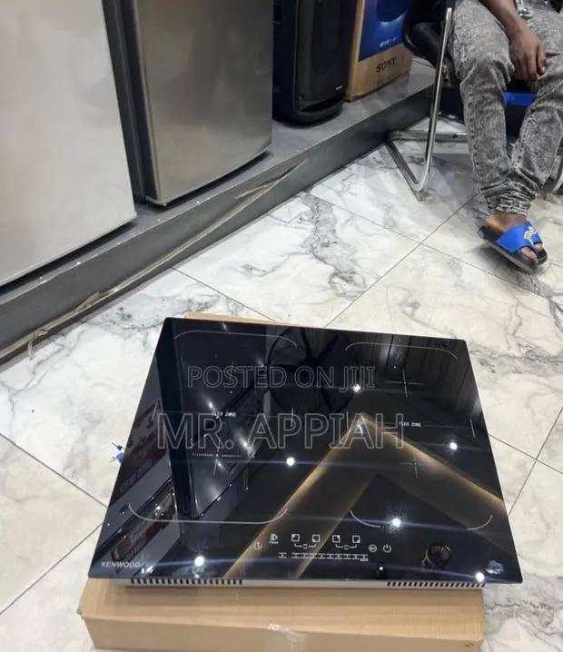 Choose Unique Kenwood 60cm Tempered Glass 4 Electric Hob(Black) · Photo 1
