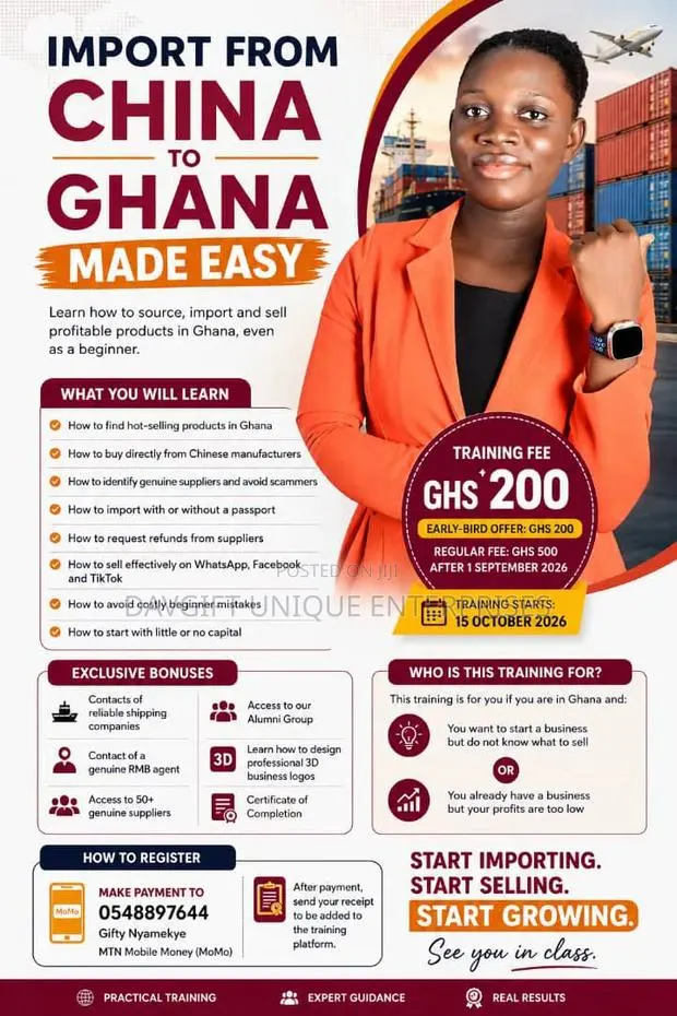 Mini Importation Training (From China to Ghana) · Photo 1
