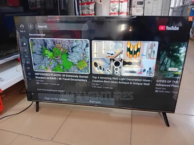 Quality Guaranteed! TCL 55” Uhd Smart Tv 55"Tv · Photo 1