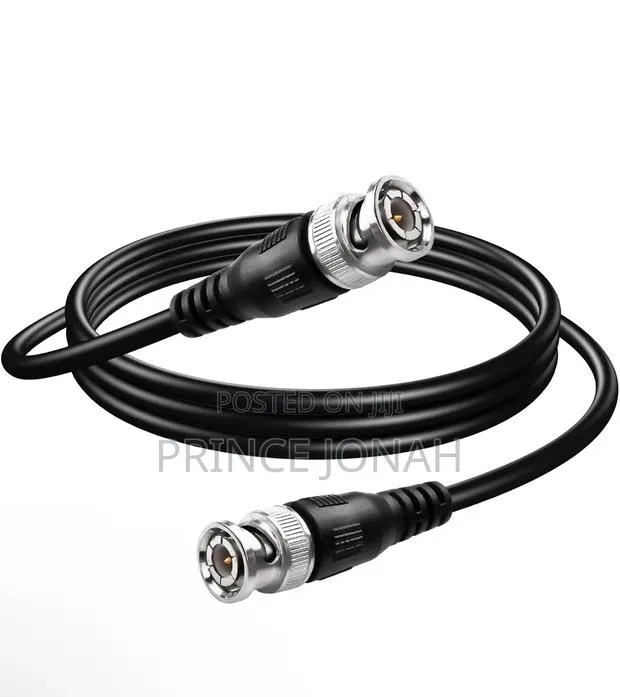 BNC Coaxial Ultra Low Loss Cable for Surveillance Cameras 2m · Photo 1