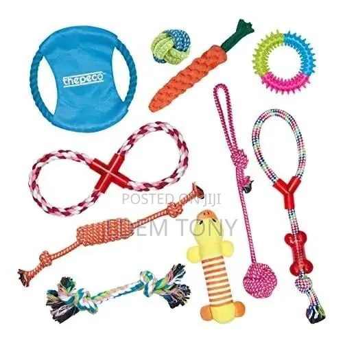 10 Out of Ten - Pack of Dog Toys and Rope - Entertaining Dogs Puppys · Photo 1