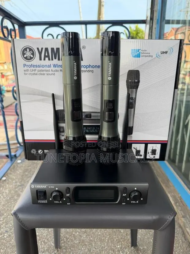 Yamaha U-612 2in1 Wireless Professional Microphone · Photo 1