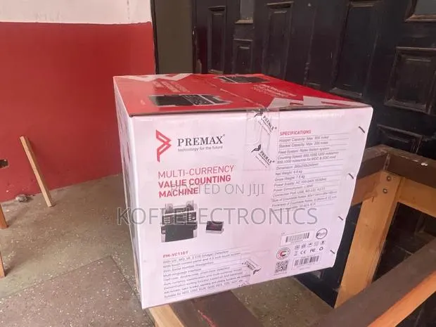 Premax Pm-Vc110t Cash Counting Machine Advanced Currency Detection · Photo 1
