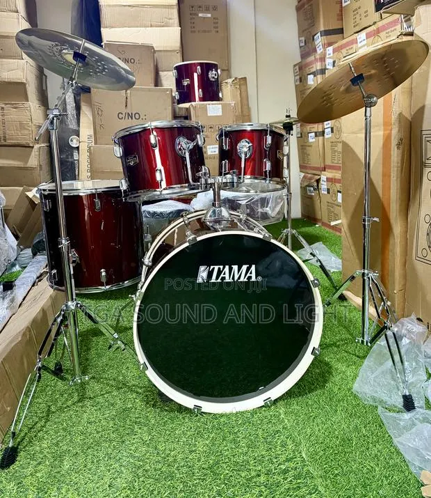 Tama Imperial Star 5pcs Complete Drum Set [3 Cymbals] · Photo 1