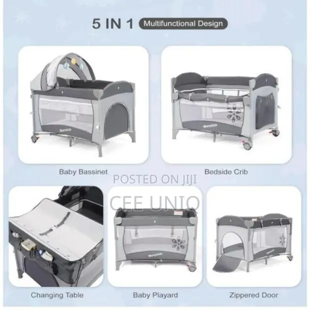 Mamakids 5-in-1 Baby Bedside Crib · Photo 1