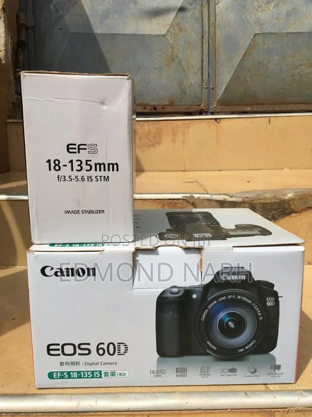 Canon EOS 60D, UK Used With 50mmf1.8 Lens and 18-135mm Two Batteries · Photo 1