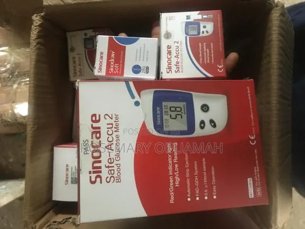 Glucometer +50 Pieces of Lancet+50 Pieces of Strips · Photo 1
