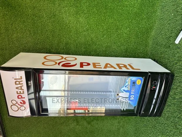 See Through Door Glass Single PVC 49 Pearl Fridge Display · Photo 1
