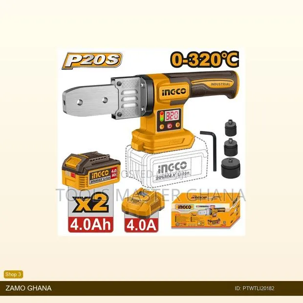 Cordless Plastic Tube Welding - Ptwtli20182 · Photo 1
