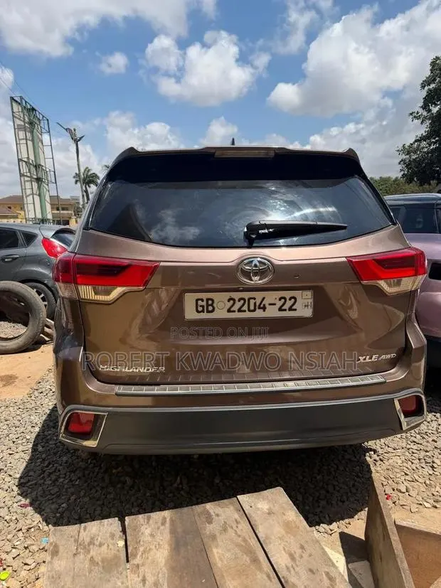 Toyota Highlander XLE 2019 Brown · Photo 1