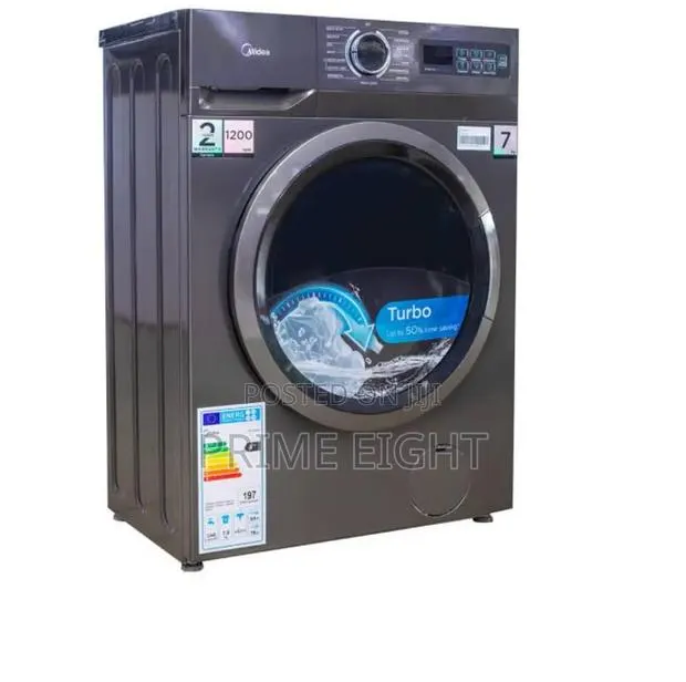 Midea 7 KG Front Load Inverter Motor Washing Machine (MF110W70/T) · Photo 1