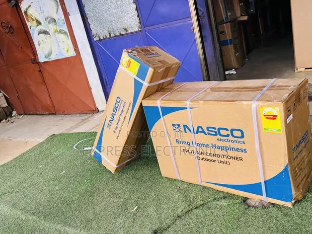 Newly Sealed in Box Nasco 1.5hp Split R410 Gas White · Photo 1
