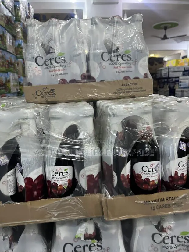 Ceres Sparkling Grape Juice- 24 Glass Bottles · Photo 1