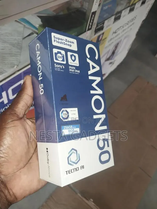 New Tecno Camon 50 256 GB Gray · Photo 1