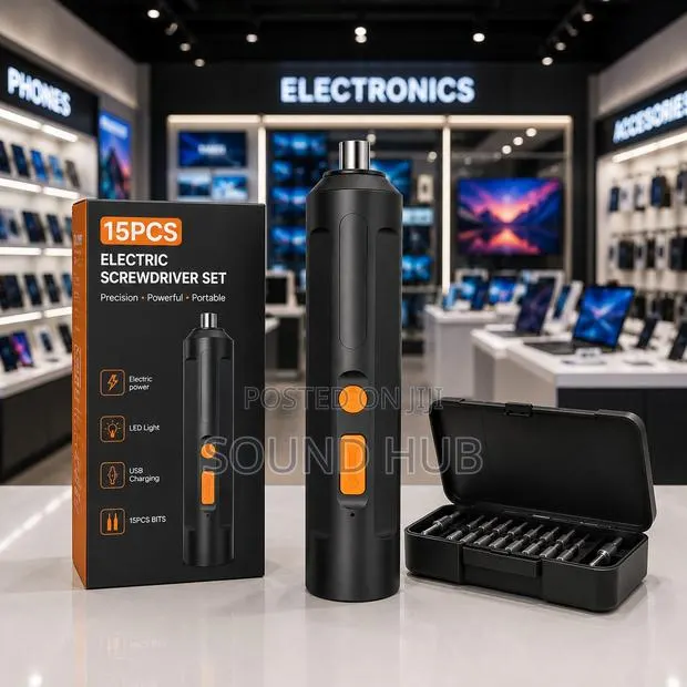 15 in 1 Electric Power Screwdrivers Cordless Screwdriver Rechargeable · Photo 1