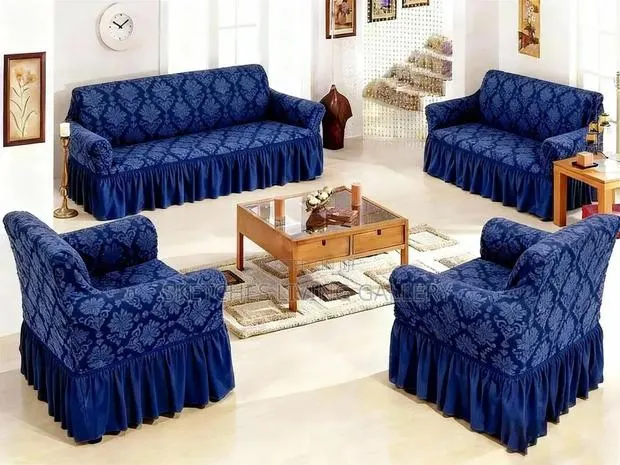 4 Pieces Sofa Cover Set - Turn Your Old Sofa Into a New One · Photo 1