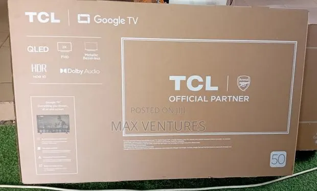 Real TCL Smart Tv 50inches Statement in Modern Entertainment · Photo 1