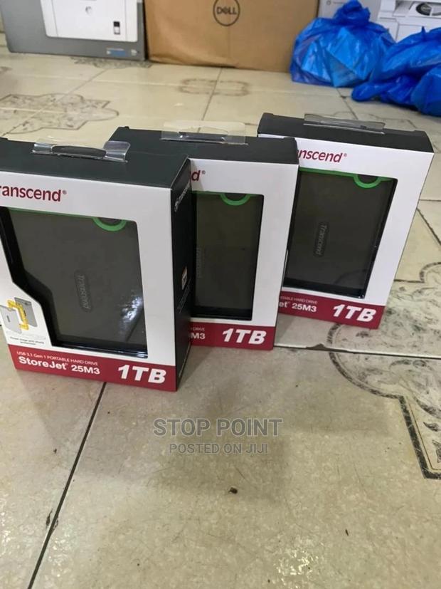 1TB Transcend External Hard Drive · Photo 1