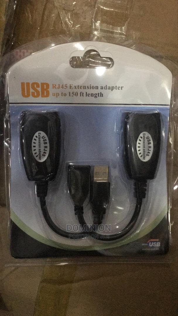 USB Rj45 Extension Adapter Up to 150ft/45m Length · Photo 1