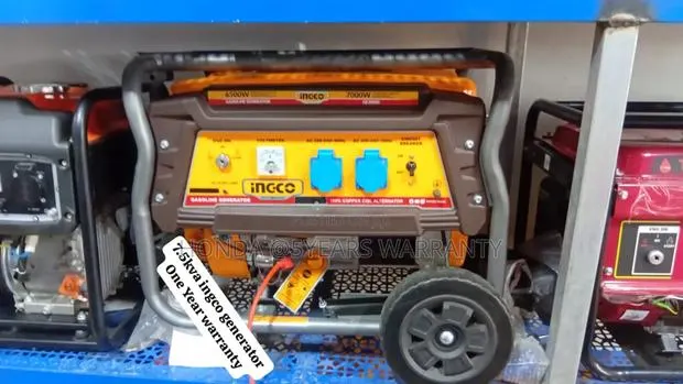 Better Generator Performance Ingco 7.5kva Petrol Generator · Photo 1