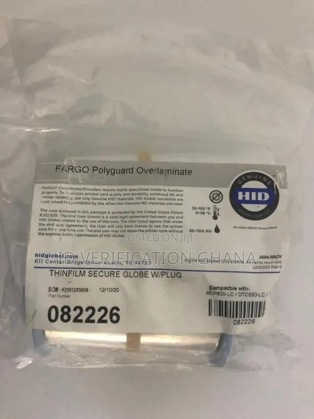 DTC 550/HDP 600 Overlaminate