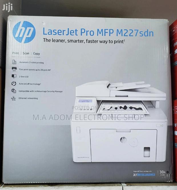 HP Laserjet Pro MFP 227 SDN/ Printer, Scanner, Copy for Sale · Photo 1