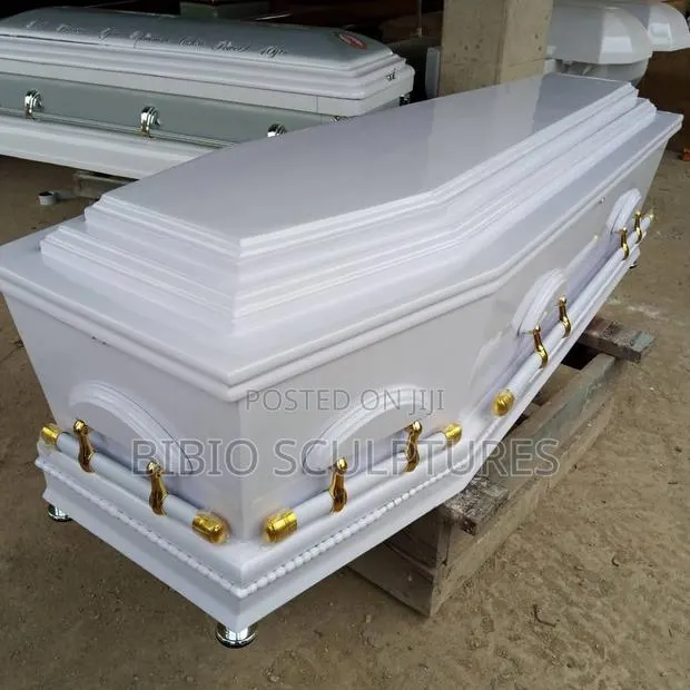 Elegant White Casket · Photo 1