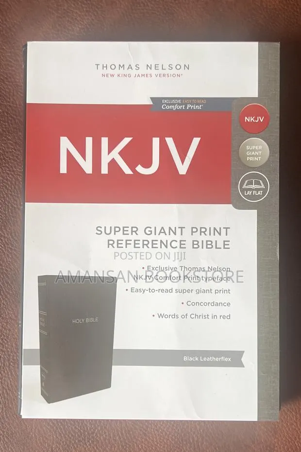 NKJV Super Giant Print Reference Bible · Photo 1