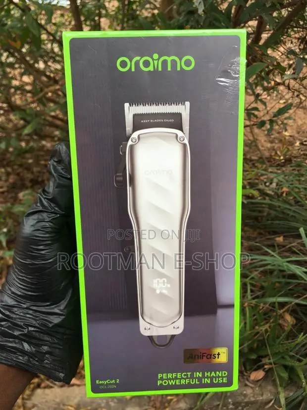 Oraimo EasyCut 2 10W Hair Clipper (Zero Gapping)