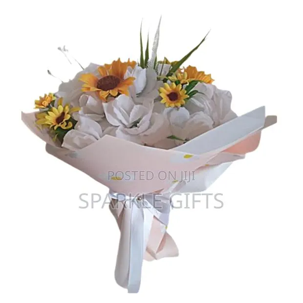 Beautifully Crafted Artificial Flower Bouquet to Surprise Her · Photo 1