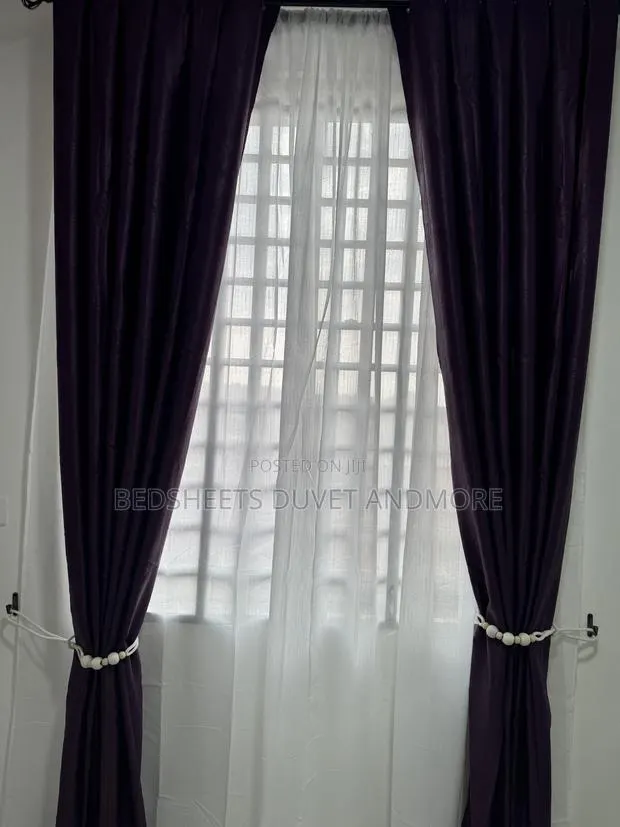 Dark Grey 10ft Curtains · Photo 1
