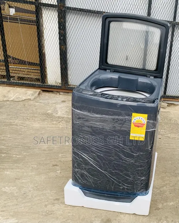Purchase Clean-Wave TopLoad 12kg Nasco (Grey) WashingMachine · Photo 1
