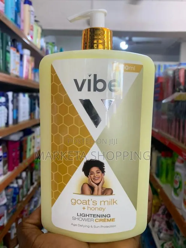 Vibe Goat's Milk + Honey Lightening Shower Creme 1100ml · Photo 1
