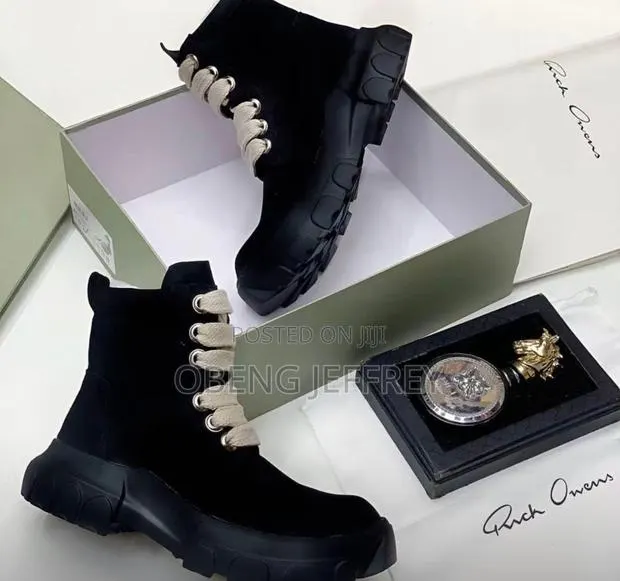 Original Rick Owen All Black High · Photo 1