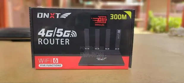 DNXT 4g/5g Wifi 6 Router With Built-in 5000mah Battery, 300m Range · Photo 1