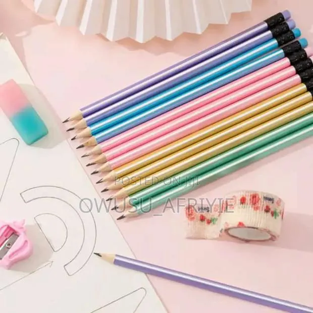 144 Set Black Lead Wooden HB Pencils · Photo 1