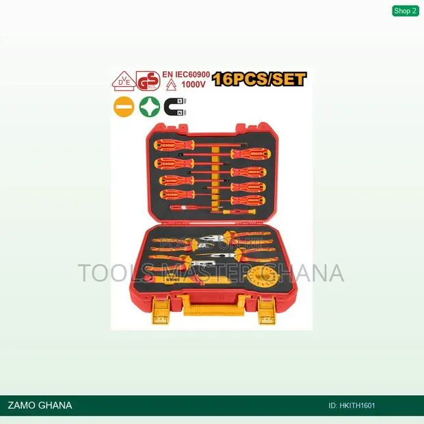 16 PCS Insulated Hand Tools - Hkith1601 · Photo 1