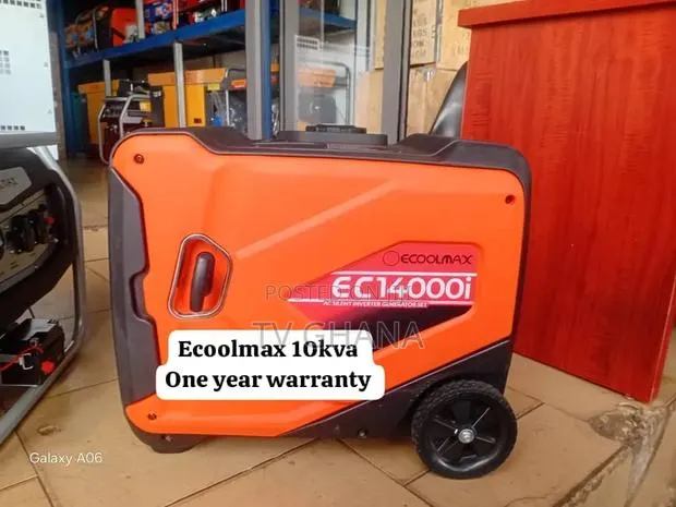 Ecoolmax 10kVA Generator With Inverter Technology – Stable Clean 10kva · Photo 1
