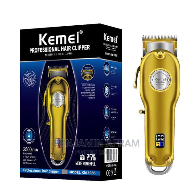 Kemei Rechargeable Cordless Barbering Machine · Photo 3