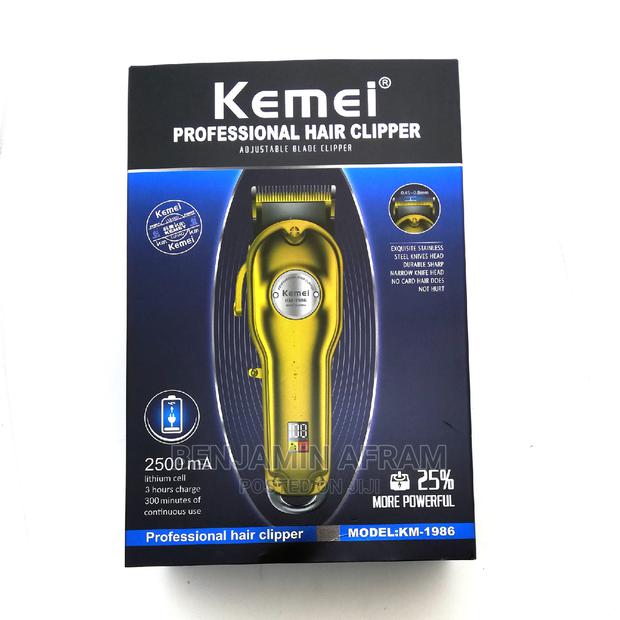 Kemei Rechargeable Cordless Barbering Machine · Photo 4