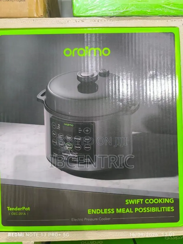 Oraimo TenderPot Electric Pressure Cooker · Photo 1