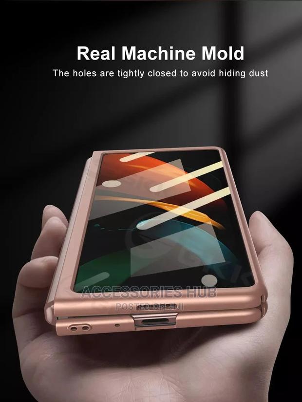 Samsung Z Fold 2 Case With Inbuilt Tempered Glass Protector · Photo 3
