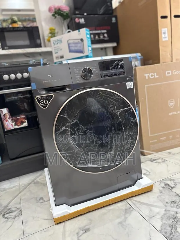 Super TCL 10kg Front Load Full Auto 10kg Wash Dry(Gray) · Photo 1