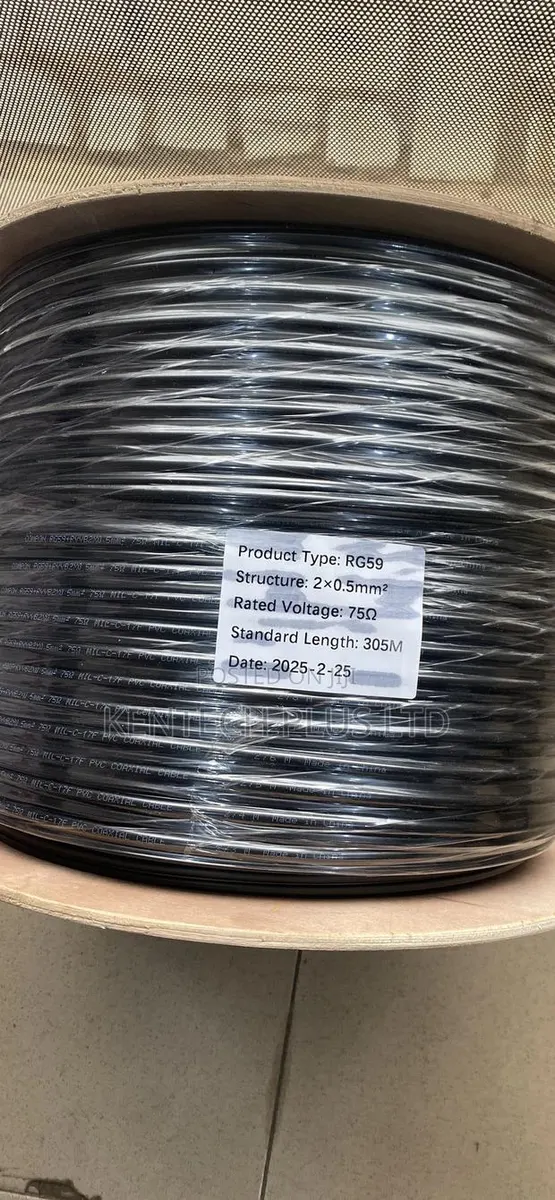 Rg59+Power 305m Coaxial Cable · Photo 1