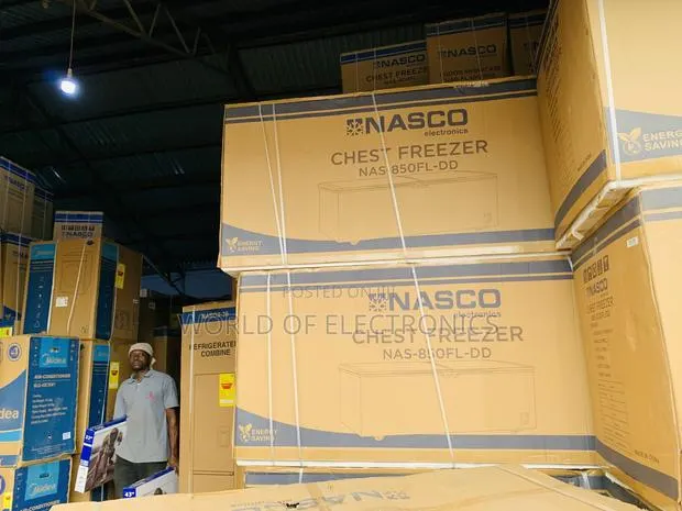 High Quality Nasco NAS-850FL-DD 600-Liters Double Door Chest Freezer - · Photo 1