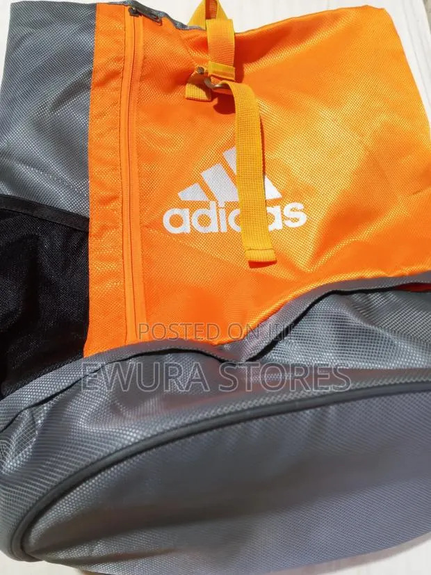 A Fashionable Backpack Orange, Gray Black · Photo 1