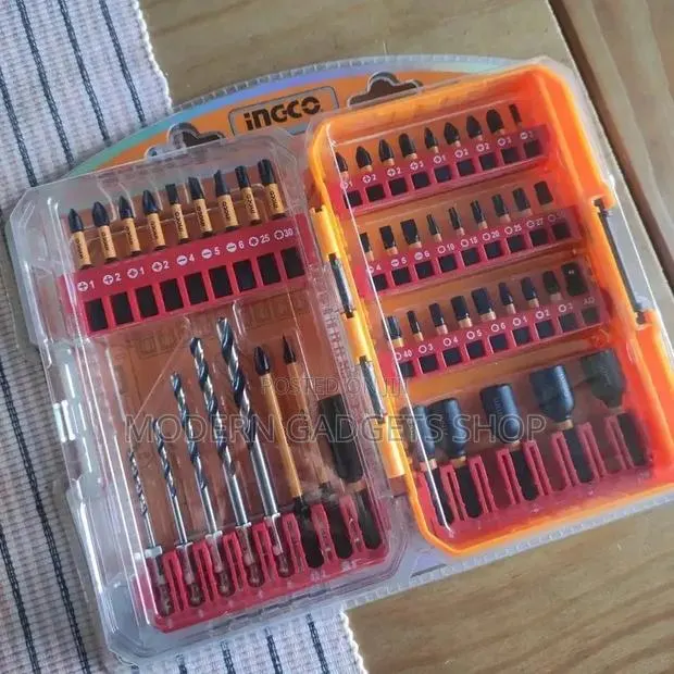 Professional 42pcs Drill Bit Screwdriver Bit Set – Complete Tool Kit · Photo 2