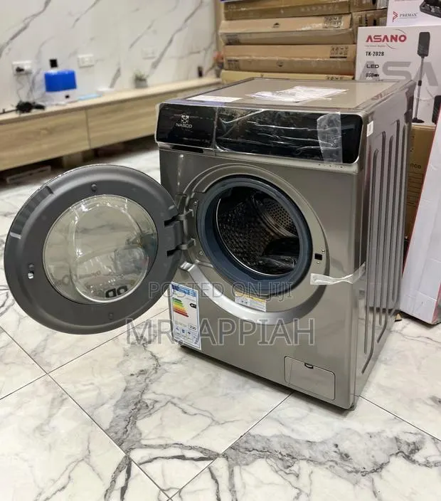 Get Unique Nasco 8kg Fully Auto Washing Machine(Gray). · Photo 1