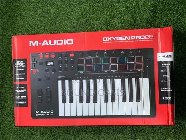 M-Audio Oxygen Pro 25 – 25 Key USB MIDI Keyboard Controller · Photo 1